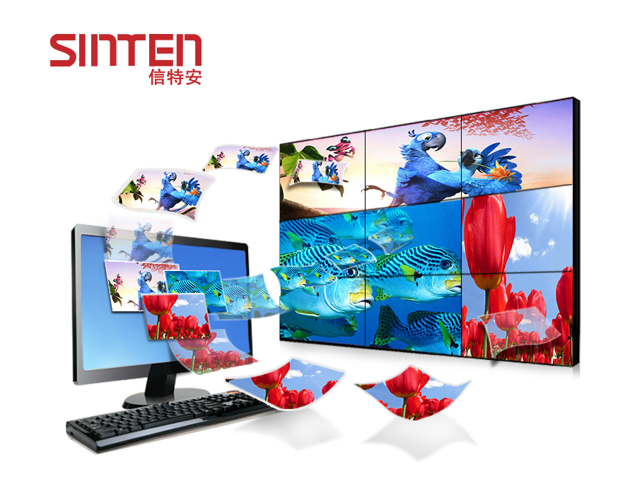 LG55寸拼接屏 窄邊液晶拼接屏拼縫3.8mm