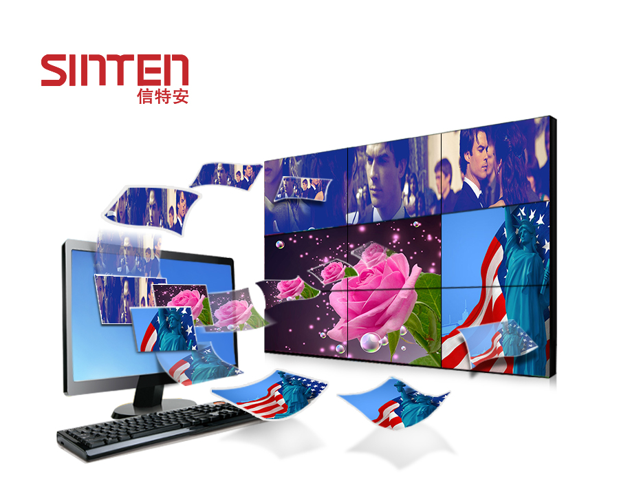 信特安55寸工業(yè)監(jiān)視器高清液晶監(jiān)視器 視頻監(jiān)視器 安防監(jiān)控顯示器