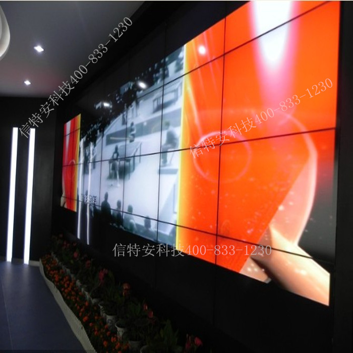 46寸液晶拼接入駐湖北某博物館