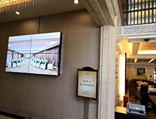 深圳某酒店液晶拼接屏展示項(xiàng)目