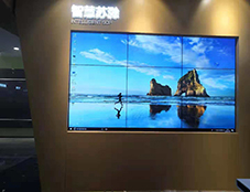 江蘇淮安某大廈46寸拼接屏展示項(xiàng)目