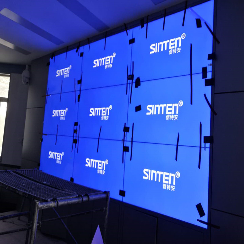 信特安55寸拼接屏入駐新疆某公司