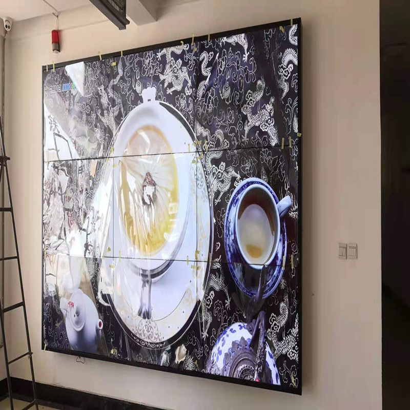 信特安55寸拼接屏入駐蘭州某公司